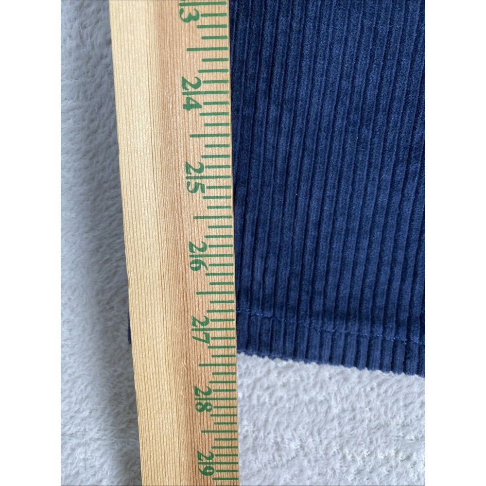 Levi'sCorduroy Ribcage Wide Leg Pants Womens 28 Blue High Rise Stretch - Picture 7 of 9